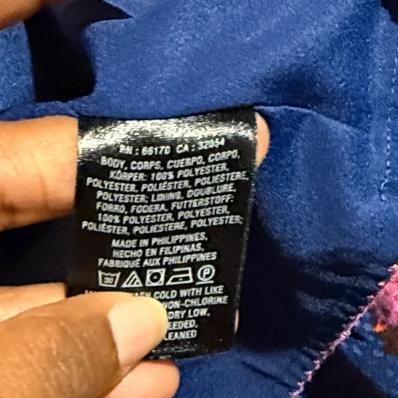 Anthropologie Moulinette Soeurs Blue Floral Midi Dress 10 - Picture 8 of 8